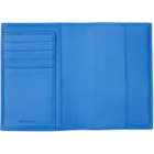 Balenciaga Blue Cash Passport Holder