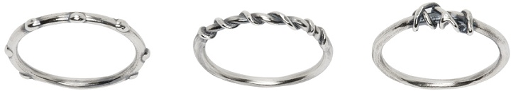 Photo: Youth Silver Layered Ring Set