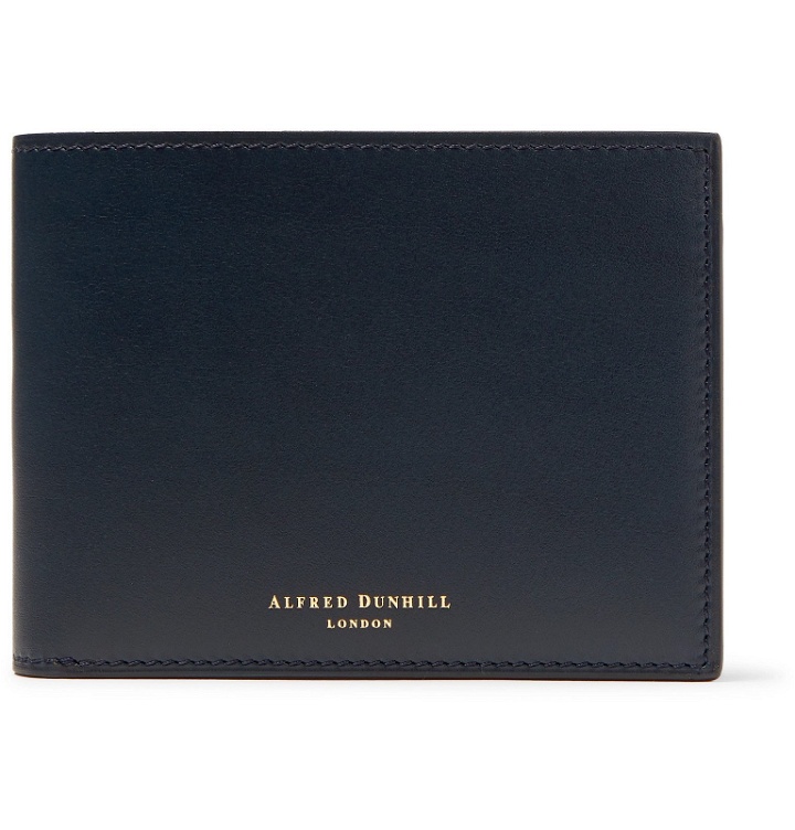 Photo: Dunhill - Duke Leather Billfold Wallet - Blue