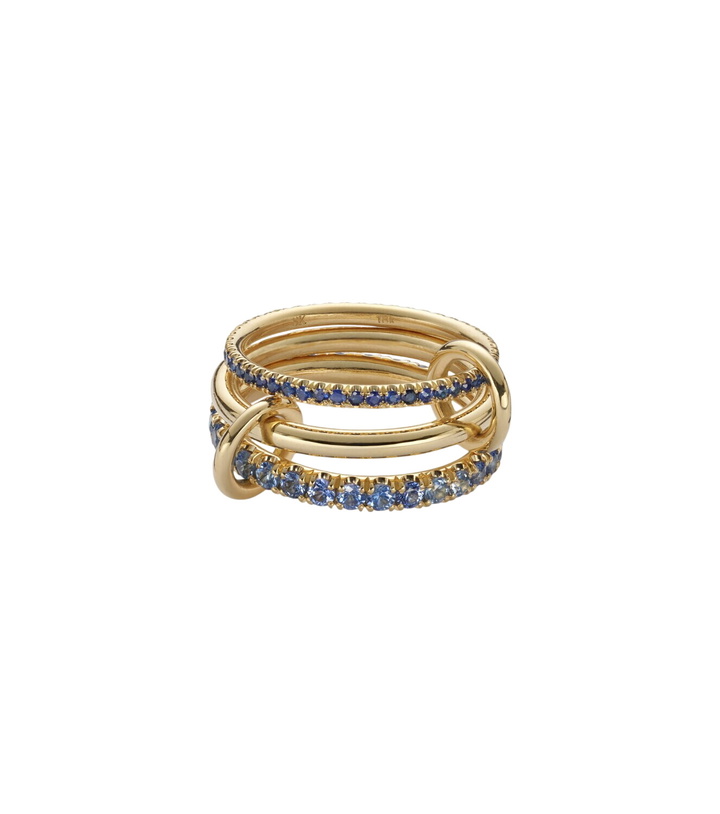 Photo: Spinelli Kilcollin Norah 18kt gold ring with sapphires