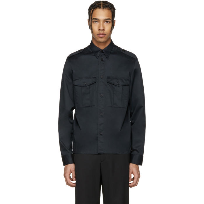 Photo: Maison Margiela Black Military Shirt