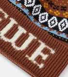 Loewe x Suna Fujita intarsia wool beanie