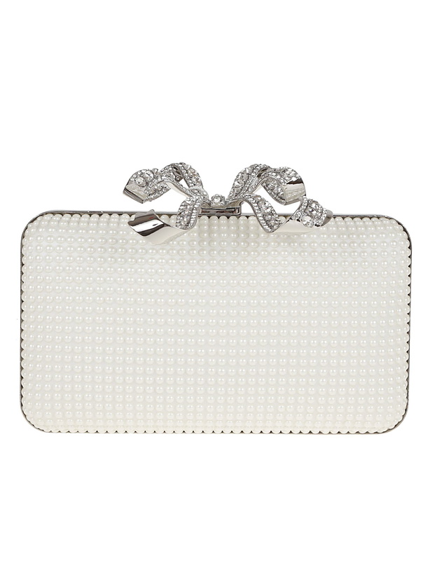 Photo: self-portrait Pearl Box Clutch