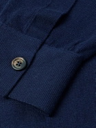 Eleventy - Slim-Fit Wool Cardigan - Blue