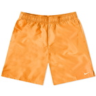 Nike Swim Men's 7" Volley Short in Hyper Crimson