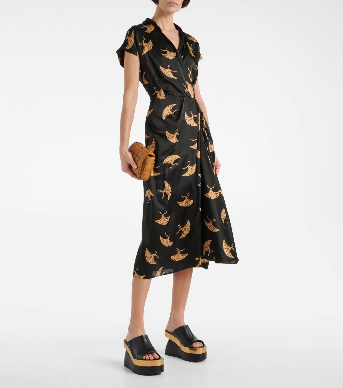 Dries Van Noten Women's Diria Silk Dress Pink