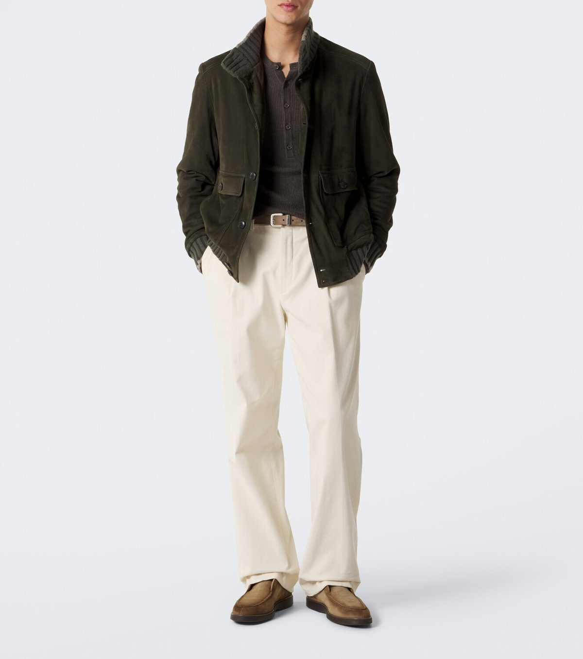 Magnanni Loda suede slip-on shoes