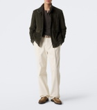 Magnanni Loda suede slip-on shoes