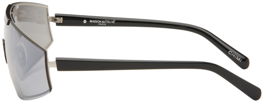 Maison Kitsuné Black Chimi Edition Explorer Sunglasses