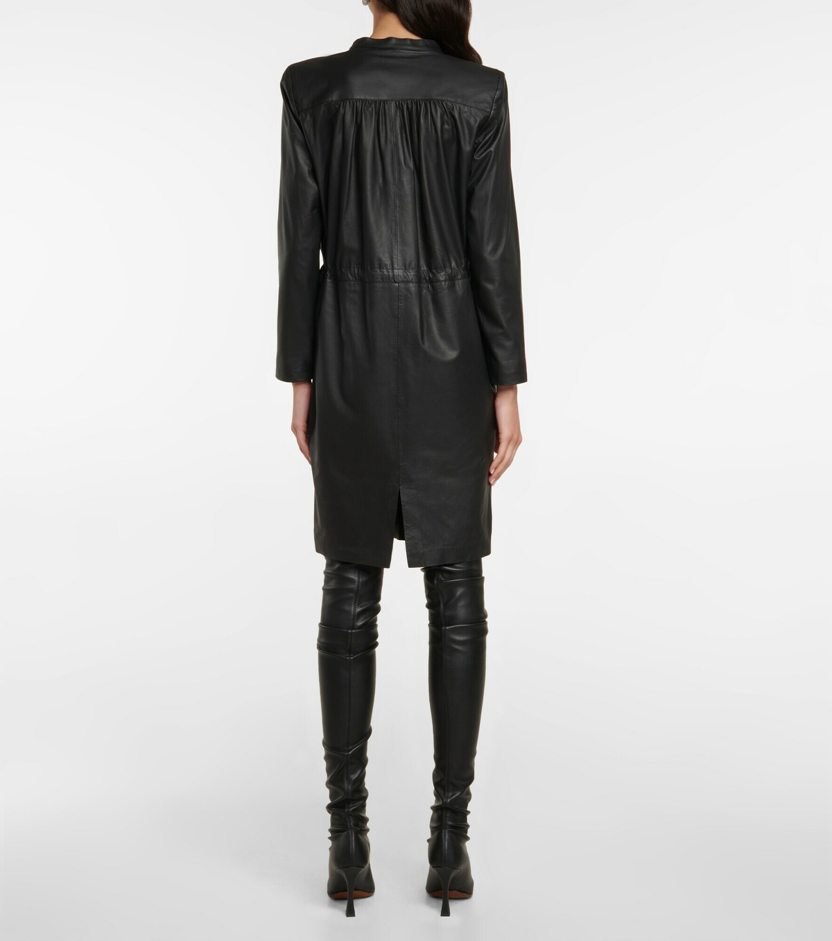 Yves Salomon - Leather minidress