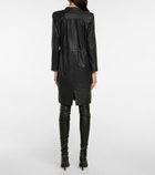 Yves Salomon - Leather minidress