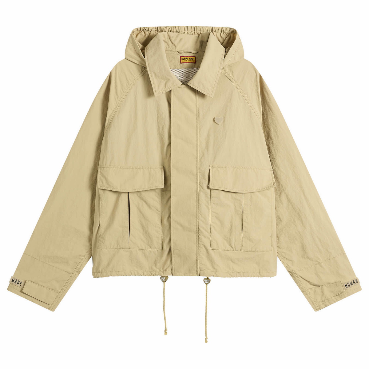 Human Made Men's Duck Coverall Jacket in Brown Human Made
