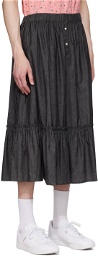 CHLOé NARDIN Black Gathered Skirt