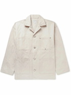 Bottega Veneta - Oversized Cotton-Blend Twill Jacket - Neutrals