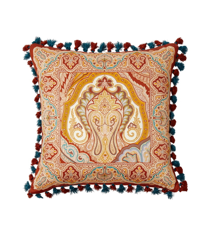 Photo: Etro Pegaso paisley cotton cushion