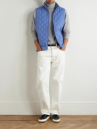 Peter Millar - Essex Quilted Padded Recycled-Shell Gilet - Blue