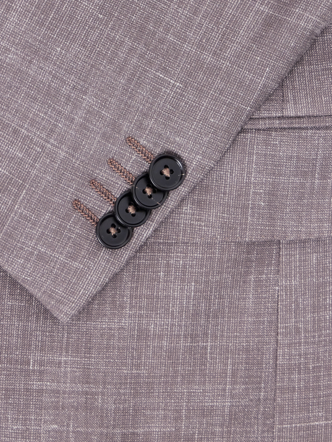 Zegna - Wool, Silk and Linen-Blend Suit Jacket - Brown