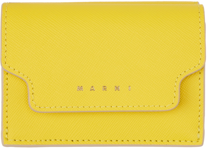 Photo: Marni Yellow Trifold Wallet