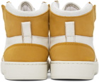 Axel Arigato SSENSE Exclusive Yellow Ace Hi Sneakers