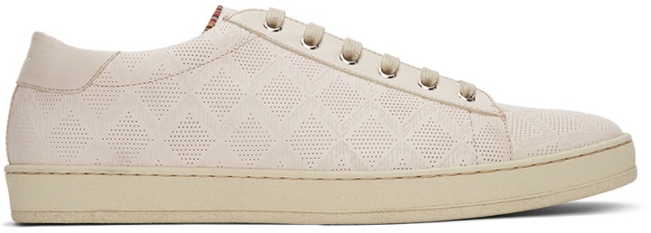 Photo: Paul Smith Pink Leather Geo Hassler Sneakers