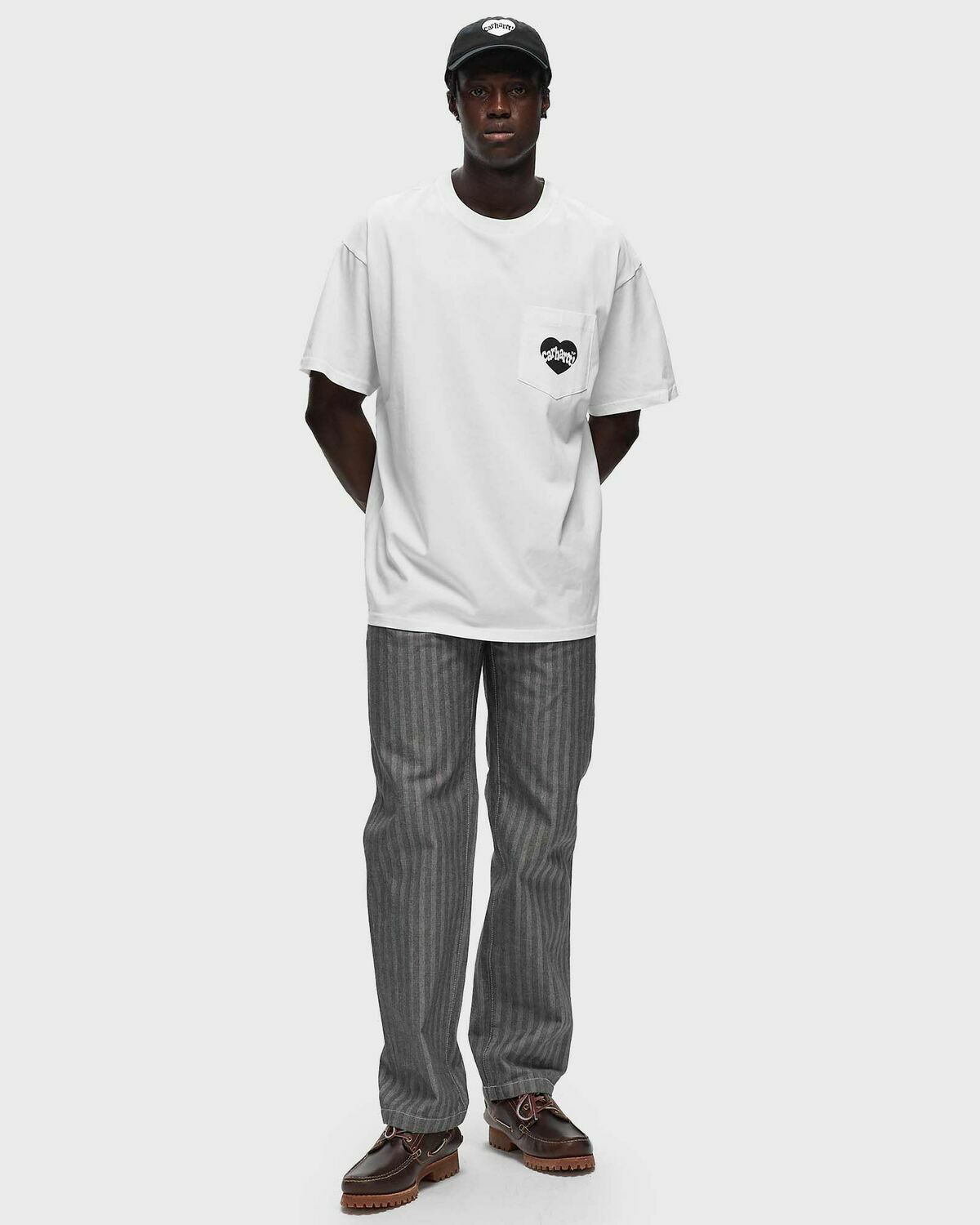 Carhartt Wip S/S Amour Pocket Tee White Shortsleeves