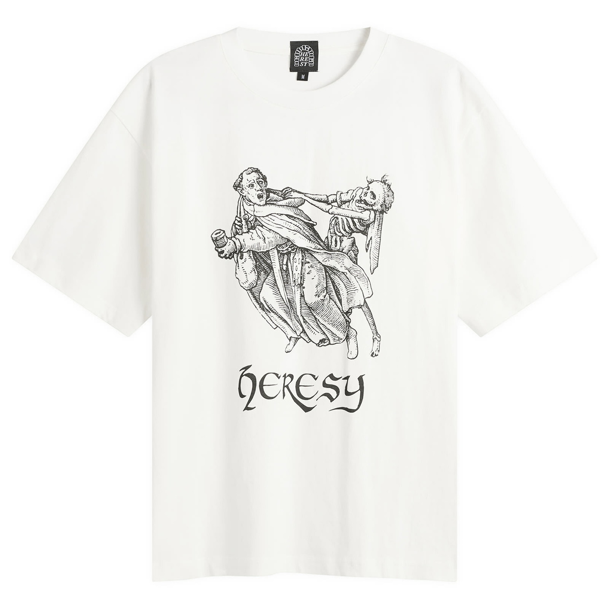 Heresy Men's Museum T-Shirt in Ecru Heresy