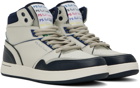PS by Paul Smith White & Navy Lopes Sneakers