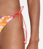 Zimmermann - Violet floral bikini