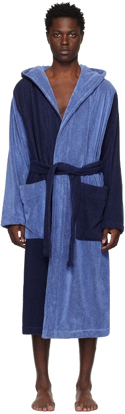 Photo: Tekla SSENSE Exclusive Navy & Blue Robe