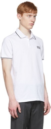 Dsquared2 White Cotton Polo