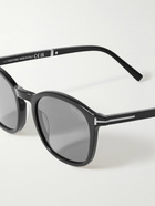 TOM FORD - Round-Frame Acetate Sunglasses