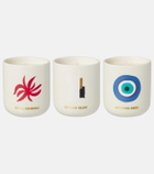 Assouline Travel From Home Mini set of 3 scented candles