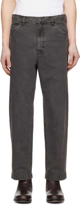 Photo: Pilgrim Surf + Supply Gray Minimalist Salathe Jeans