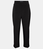 Prada High-rise cropped pants
