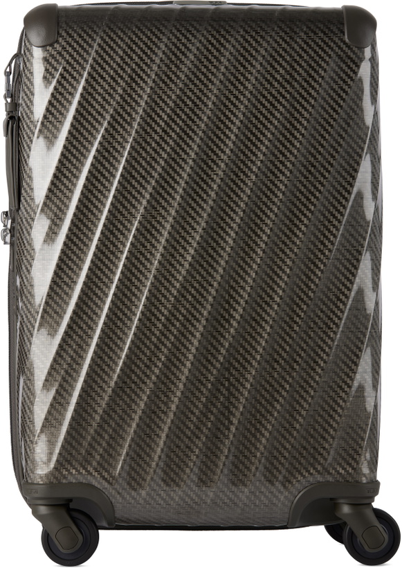 Photo: Tumi Gray International 4 Wheeled Carry-On Suitcase