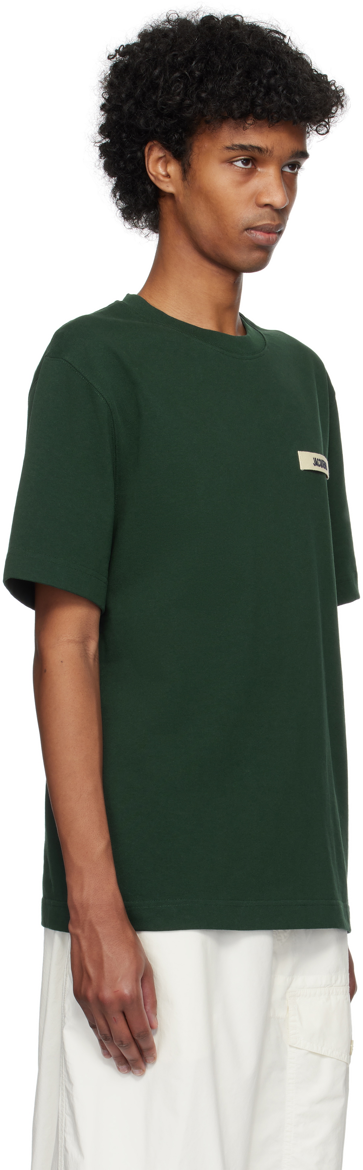 jacquemus-green-the-gros-grain-t-shirt-jacquemus