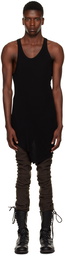 Julius Black Asymmetrical Tank Top