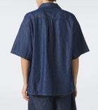 Loewe Anagram cotton chambray shirt