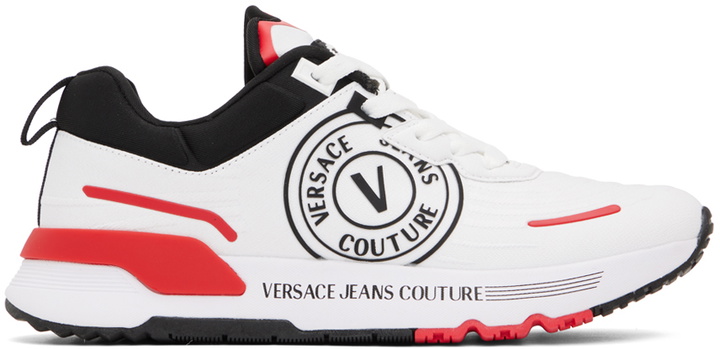 Photo: Versace Jeans Couture White Dynamic Sneakers