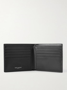 SAINT LAURENT - Logo-Appliquéd Leather Billfold Wallet