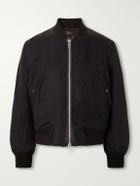 Our Legacy - Reversible Padded Coated-Twill Bomber Jacket - Brown