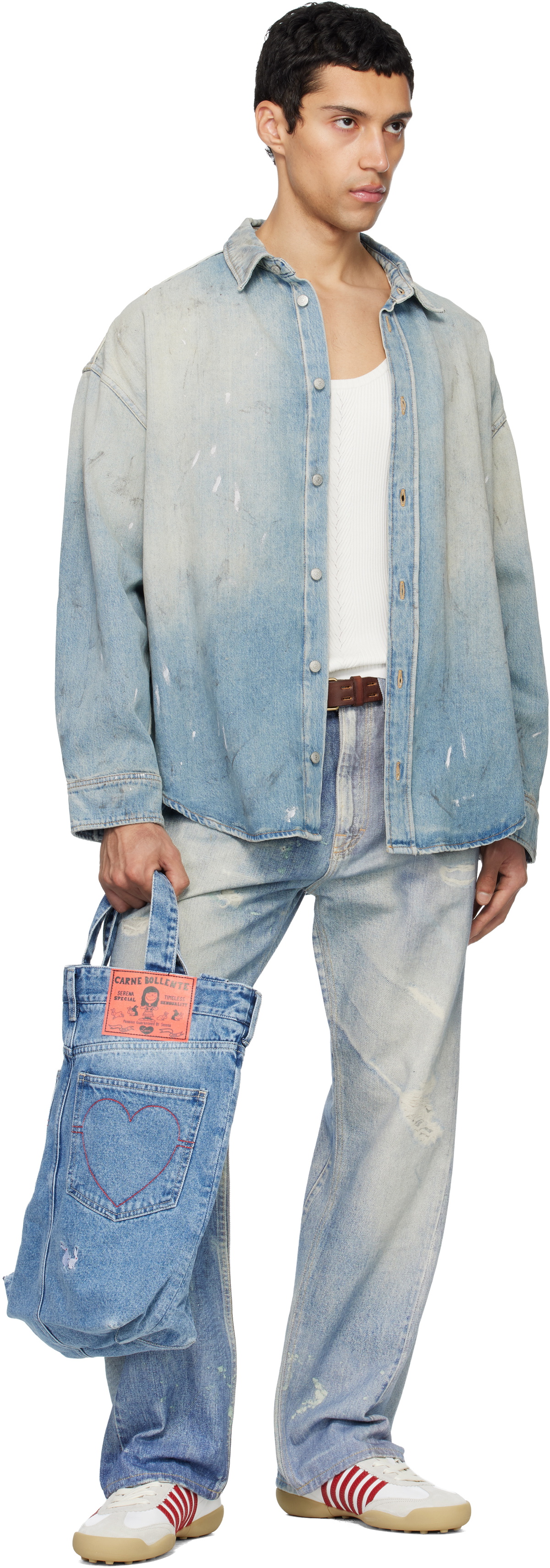 Carne Bollente Blue Daisy Duke Delights Tote