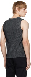 Hugo Black Logo Tank Top