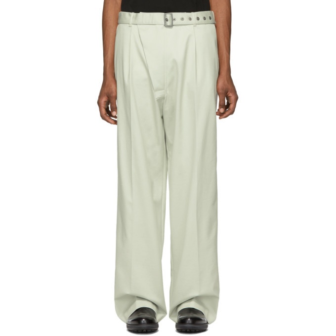Photo: Mackintosh 0004 Off-White Belted Trousers