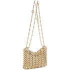 Rabanne Gold Iconic Nano 1969 Bag