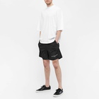 Givenchy Men's Logo Long Swim Short in Black