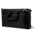 Givenchy - Pandora Logo-Print Leather-Trimmed Shell Holdall - Black