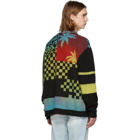 Amiri Multicolor Ombre Patchwork Cardigan