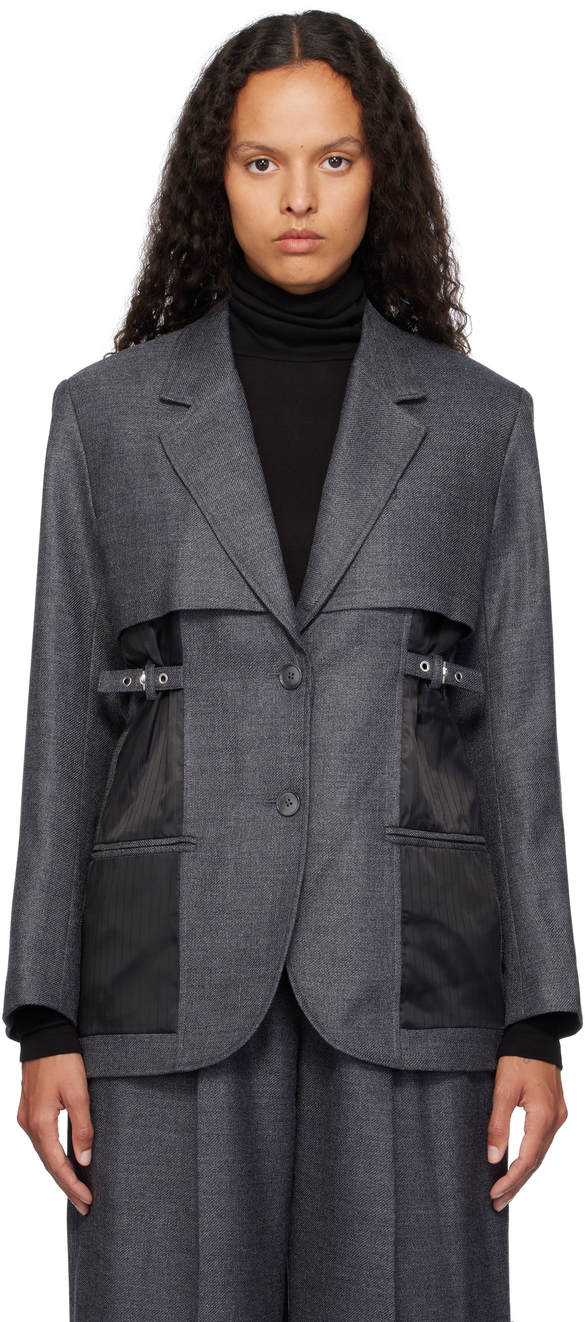 3.1 Phillip Lim Gray 'The Thirty One' Blazer 3.1 Phillip Lim