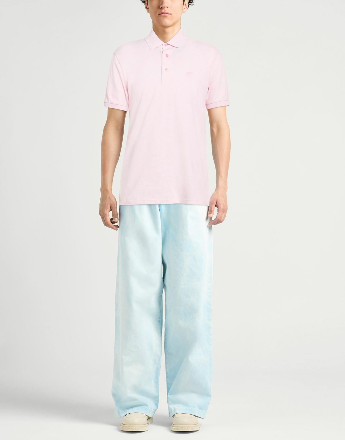 Etro Mens Polo shirt in Pink